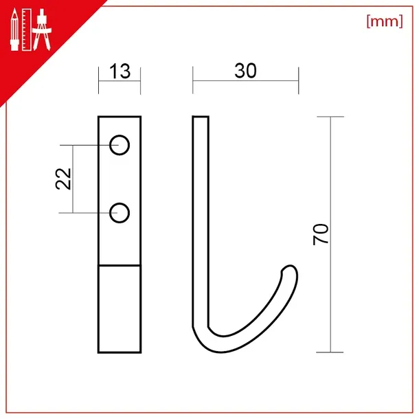 wieszak-scienny-na-ubrania-haczyk-wieszak-scienny-bialy-stan-nowy-kod-produktu-0003585