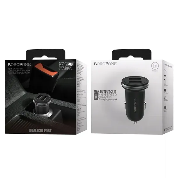 borofone-ladowarka-samochodowa-2x-usb-czarny-waga-z-opakowaniem-0-15-kg
