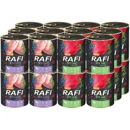 mokra-karma-dla-psa-rafi-mix-krolik-dziczyzna-24-x-800-g