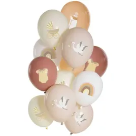 balony-sweet-baby-baby-shower-mix-33-cm-12-szt