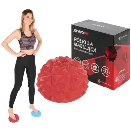 polkula-sensoryczna-do-masazu-diament-bordowa-enero-fit