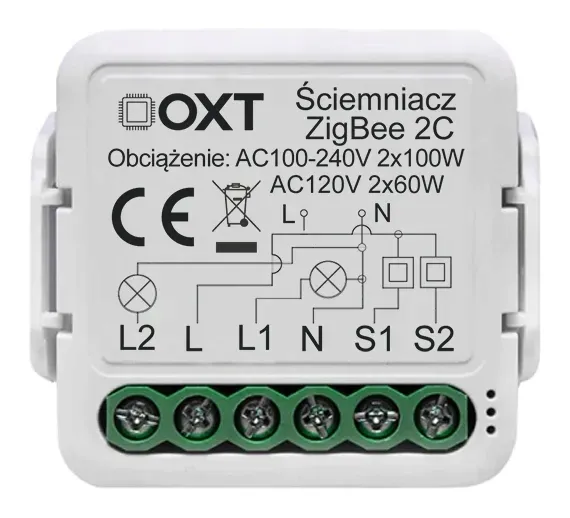 oxt-mini-sciemniacz-2-obwody-zigbee-tuya