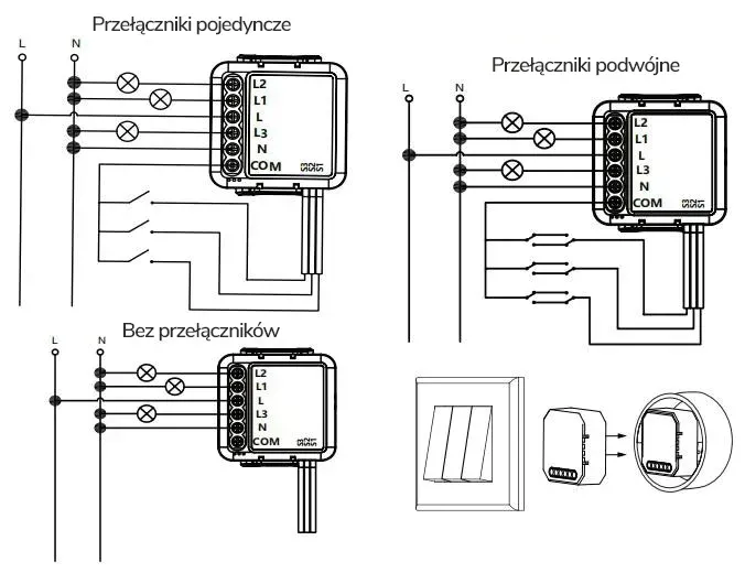 oxt-mini-przekaznik-3-obwody-zigbee-tuya-3x33a-rodzaj-sterownik