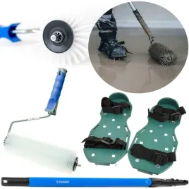 zestaw-buty-podeszwy-nakladki-z-kolcami-walek-do-wylewki-wylewek-zywicy-kij