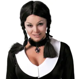 peruka-party-wednesday-addams-warkocze-czarny-guirca