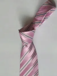 wyprzedaz-elegancki-krawat-dobra-jakosc-rozowy-pi