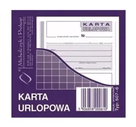 karta-urlopowa-a6-40-kartek