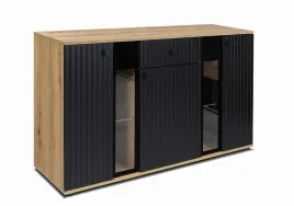 nowoczesna-komoda-sali-140-lamele-artisan-czarny