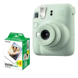aparat-fujifilm-instax-mini-12-zielony-wklad-fujifilm-instax-mini-2x10szt