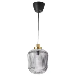 ikea-solklint-lampa-wiszaca-mosiadz-szare-22-cm