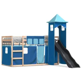 drewniane-lozko-pietrowe-ze-zjezdzalnia-i-zaslonami-sosna-2055x8