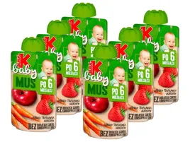 kubus-baby-mus-po-6-miesiacu-jablko-truskawka-marchew-zestaw-6-x-100-g