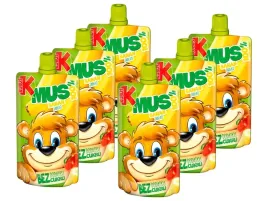 kubus-mus-100percent-banan-jablko-zestaw-6-x-100-g