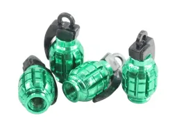 nakretki-na-wentyle-granaty-aluminiowe-zielone-4-szt