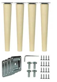 nogi-nozki-drewniane-25cm-pm250-blachy-zestaw