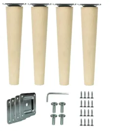 nogi-nozki-drewniane-20cm-pm200-blachy-zestaw