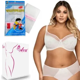 figi-ava-1396-biale-koronkowe-komplet-xl