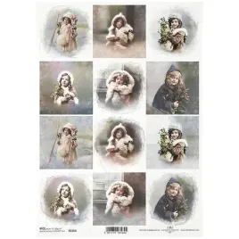 papier-ryzowy-decoupage-a4-vintage-dziewczynki