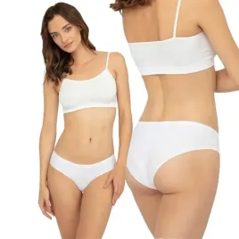 gatta-mini-bikini-comfort-bezszwowe-biale-l