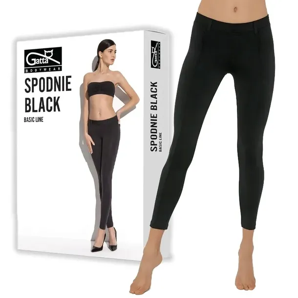 gatta-spodnie-black-czarne-m-stan-nowy