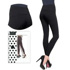 gatta-legginsy-weedy-hot-czarne-xl