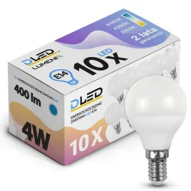 10x-zarowka-led-e14-400lm-4w-kulka-zimna