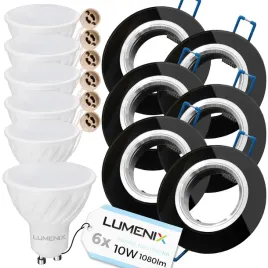 zestaw-6x-oprawa-okragla-szklana-czarna-zarowka-gu10-led-10w-neutralna