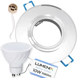 zestaw-oprawa-okragla-szklana-lustrzana-zarowka-gu10-led-10w-zimna