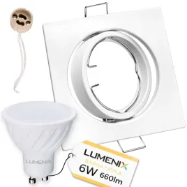 zestaw-oprawa-halogenowa-biala-kwadratowa-zarowka-gu10-led-6w-ciepla