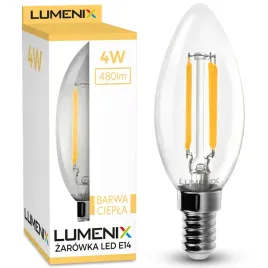zarowka-e14-led-filament-4w-ciepla-swieczka-szklo
