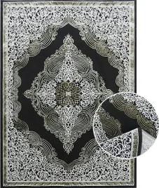 modny-czarny-zloty-klasyczny-dywan-boho-160x220