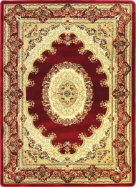 klasyczny-dywan-do-pokoju-wycinany-bordowy-160x220