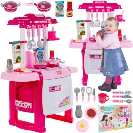 kuchnia-dla-dzieci-z-piekarnikiem-i-zlewem-rozowa