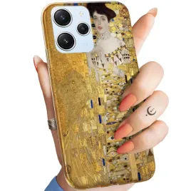 etui-do-xiaomi-redmi-12-4g-redmi-12-5g-wzory-klimt-gustav-pocalunek-case