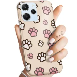 etui-do-xiaomi-redmi-12-4g-redmi-12-5g-wzory-lapki-slady-lapa-stopa-case