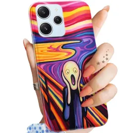 etui-do-xiaomi-redmi-12-4g-redmi-12-5g-wzory-krzyk-munch-edvard-scream