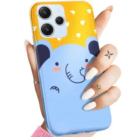etui-do-xiaomi-redmi-12-4g-redmi-12-5g-wzory-slon-slonie-sloniki-obudowa