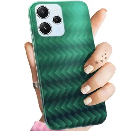 etui-do-xiaomi-redmi-12-4g-redmi-12-5g-wzory-zielone-grassy-green-obudowa