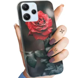 etui-do-xiaomi-redmi-12-4g-redmi-12-5g-wzory-roza-z-roza-rose-obudowa