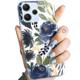etui-do-xiaomi-redmi-12-4g-redmi-12-5g-wzory-kwiaty-kwieciste-flower-case