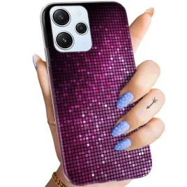 etui-do-xiaomi-redmi-12-wzor-imitacja-brokatu-brokatowe-blyszczace-obudowa