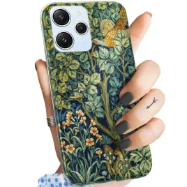 etui-do-xiaomi-redmi-12-4g-redmi-12-5g-wzory-william-morris-tapety-case