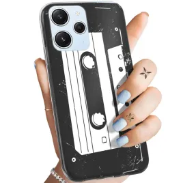 etui-do-xiaomi-redmi-12-4g-redmi-12-5g-wzory-retro-old-school-muzyka-gry