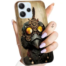etui-do-xiaomi-redmi-12-4g-redmi-12-5g-wzory-steampunk-maszyny-obudowa