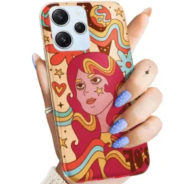 etui-do-xiaomi-redmi-12-4g-redmi-12-5g-wzory-hippie-peace-hippisi-obudowa