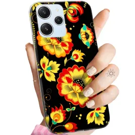 etui-do-xiaomi-redmi-12-4g-redmi-12-5g-wzory-folk-ludowe-folklorystyczne