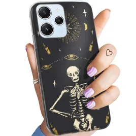 etui-do-xiaomi-redmi-12-4g-redmi-12-5g-wzory-czaszka-szkielety-gotyk-case