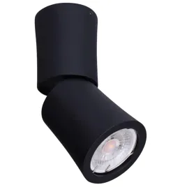 sufitowa-lampa-jadalniana-dot-c0157-maxlight-spot-regulowana-czarna