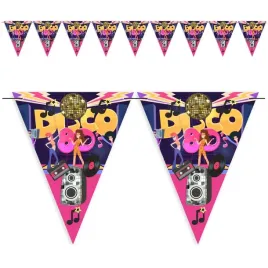 baner-flagi-disco-zlota-kula-rozowo-zolty-36-m