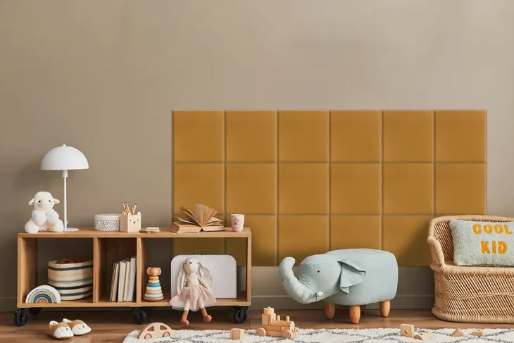 panel-tapicerowany-zolty-40-x-40-cm-wysokosc-40-cm